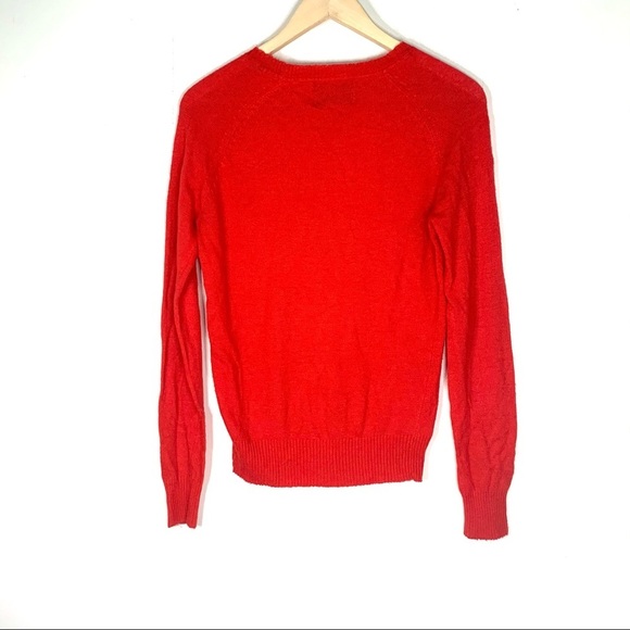 Wildfox | Shopping is my cardio red sequin sweater - Picture 4 of 6